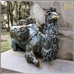鑄銅關(guān)公 景觀駱駝銅雕塑
