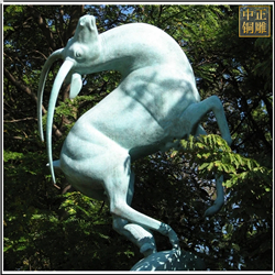 鑄銅關公 抬頭銅羊雕塑鑄造廠