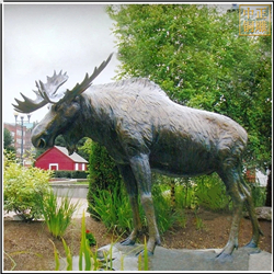 鑄銅關公 駝鹿動物雕塑鑄造廠