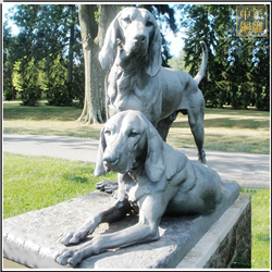 鑄銅關公 小狗銅雕塑鑄造廠