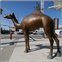 鑄銅關公 小型駱駝銅雕塑