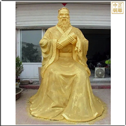 鑄銅關公 2米坐像孔子雕塑雕刻