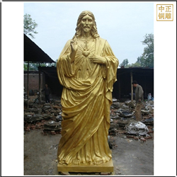 鑄銅關公 大型西方人物銅雕塑