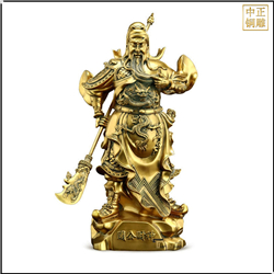 鑄銅關(guān)公 1.8米銅關(guān)公定做