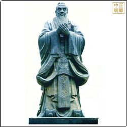 鑄銅關(guān)公 大型青銅孔子雕像