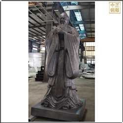 鑄銅關(guān)公 高2.6米孔子雕塑