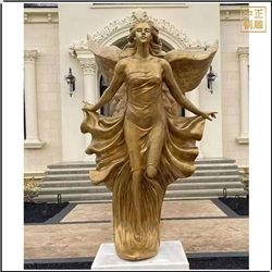 鑄銅關(guān)公 西方小區(qū)人物雕塑