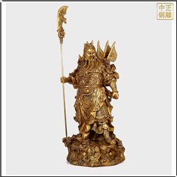 戶外九龍關(guān)公雕塑 戶外九龍關(guān)公雕塑