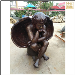 西方小天使銅雕塑 西方小天使銅雕塑