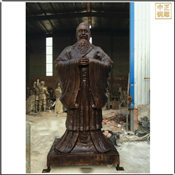 鑄銅關(guān)公 校園孔圣人銅雕塑