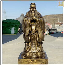 鑄銅關(guān)公 校園孔子雕塑定做