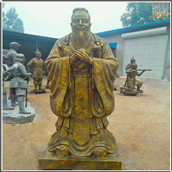 鑄銅關(guān)公 鑄銅雕塑孔子定制