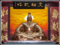 曹操銅雕塑|曹操銅像 曹操銅雕塑|曹操銅像