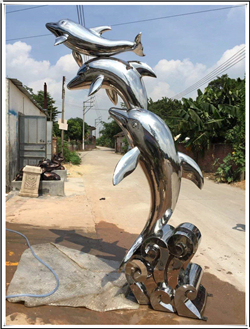 不銹鋼動物雕塑 不銹鋼動物雕塑