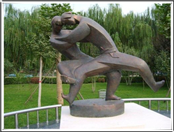 摔跤景觀小品圖片 摔跤景觀小品圖片