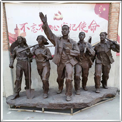 下鄉(xiāng)人物雕塑廠家 下鄉(xiāng)人物雕塑廠家