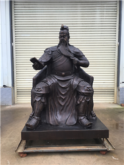 關帝銅雕 關帝銅雕