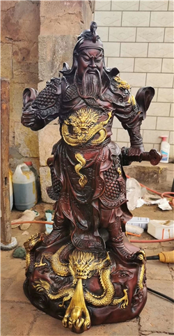 鑄銅關公 鑄銅關公