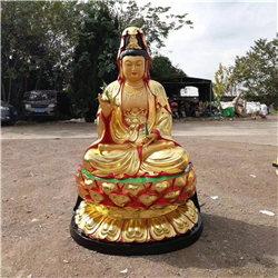 貼金菩薩雕塑 貼金菩薩雕塑