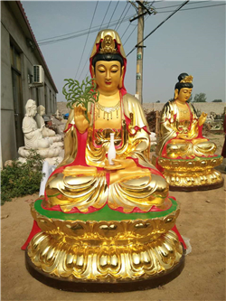 貼金千手觀音 貼金千手觀音