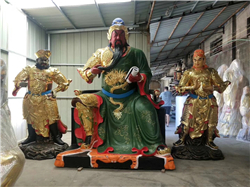 大型彩繪關(guān)公 大型彩繪關(guān)公