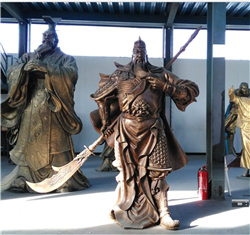 大型銅關(guān)公 大型銅關(guān)公