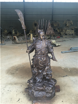 關公韋陀銅雕 關公韋陀銅雕