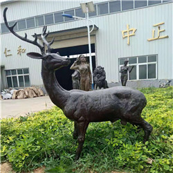 定制銅鹿雕塑 定制銅鹿雕塑