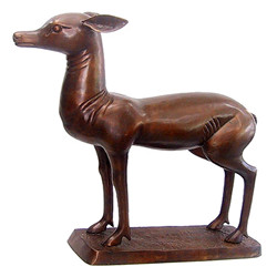 景區銅鹿造型 景區銅鹿造型