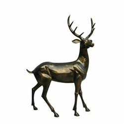 鎮宅銅雕銅鹿 鎮宅銅雕銅鹿