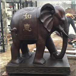 純銅大象 純銅大象