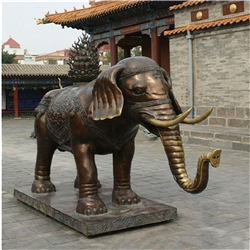 企業(yè)大象銅雕 企業(yè)大象銅雕