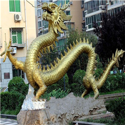 銅龍雕塑圖片 銅龍雕塑圖片