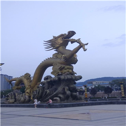景區大型龍雕塑 景區大型龍雕塑