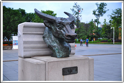 十二生肖牛頭雕塑 十二生肖牛頭雕塑