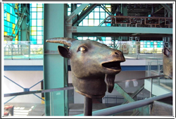 十二生肖羊頭雕塑 十二生肖羊頭雕塑